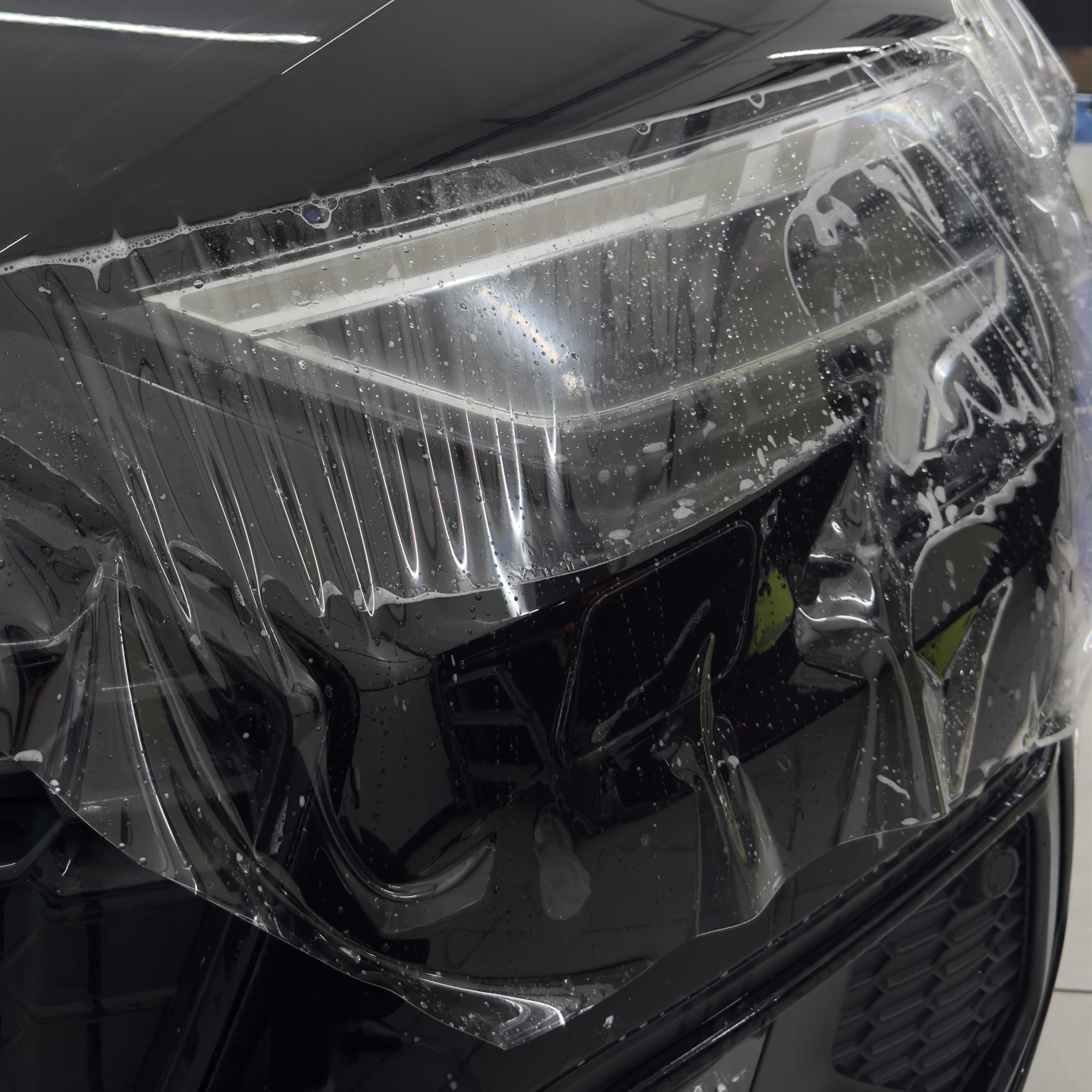 zabezpieczenie ppf na masce w audi A3. realizacja - KWrap Sulechów